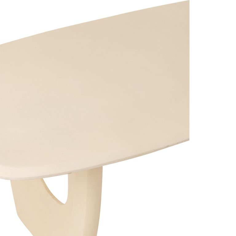 Mark Dining Table - 200cm - 8 Seater - Beige - Plywood