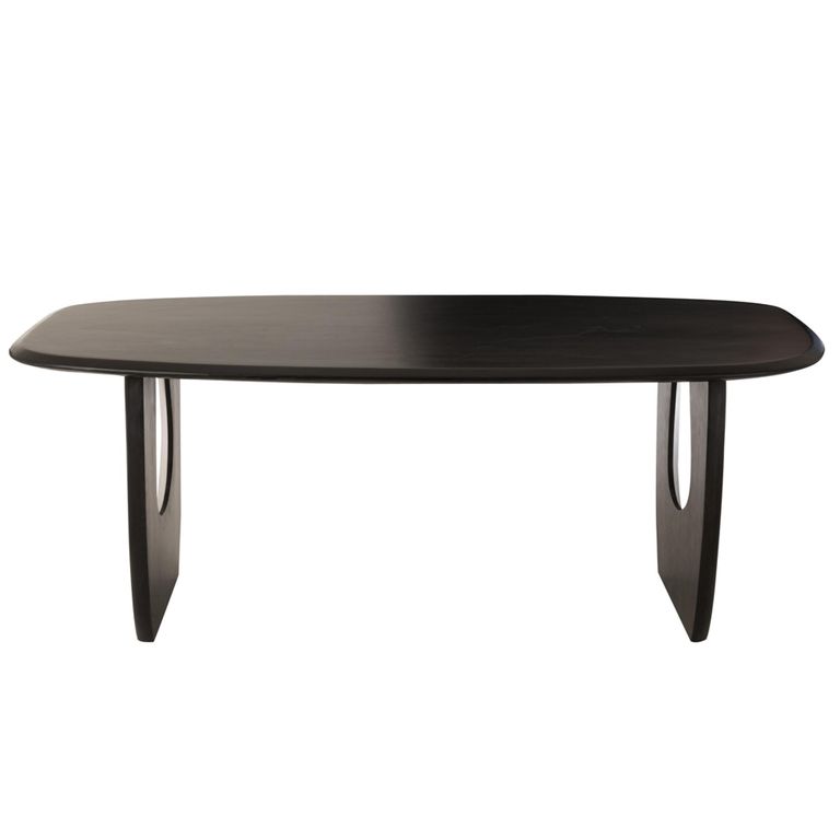 Mark Dining Table - 200cm - 8 Seater - Black - Mango Wood