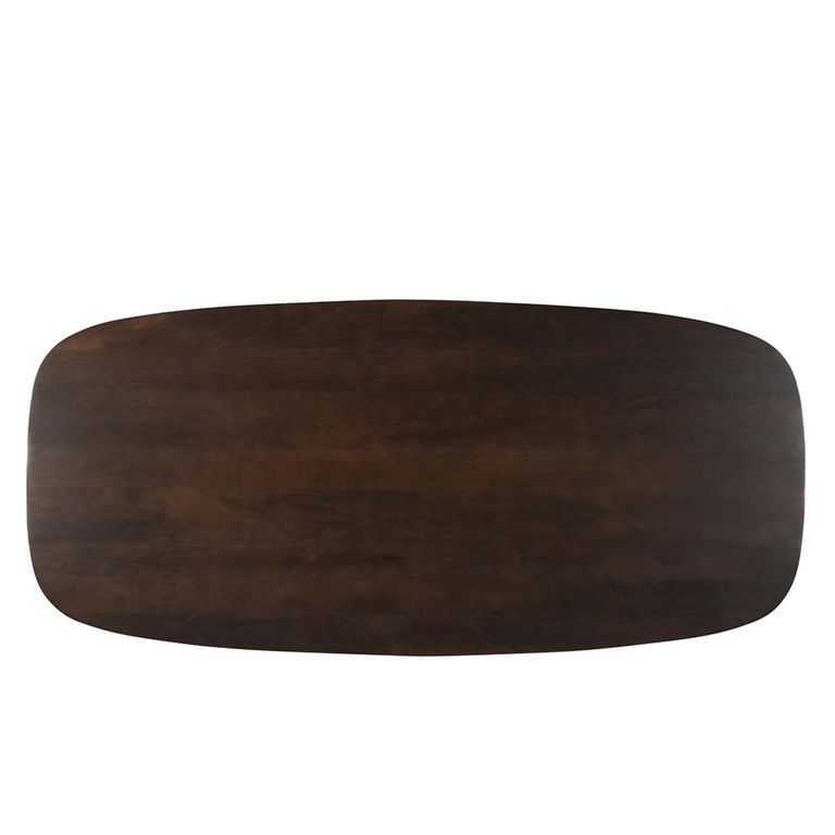 Jesper Dining Table - 230cm - 10 Seater - Star Base - Chestnut - Mango Wood