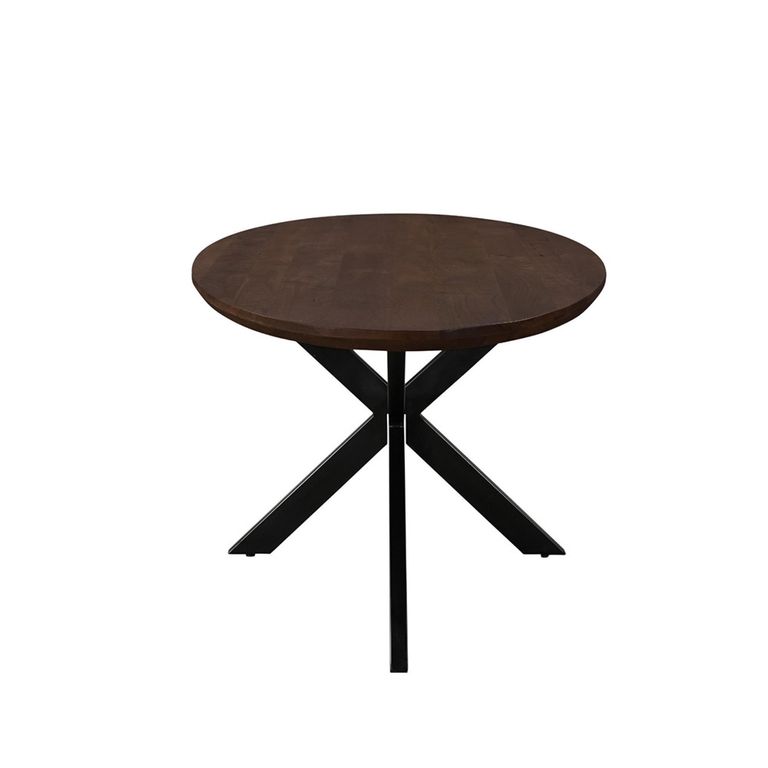 Jesper Dining Table - 240cm - 10 Seater - Oval - Star Base - Chestnut - Mango Wood