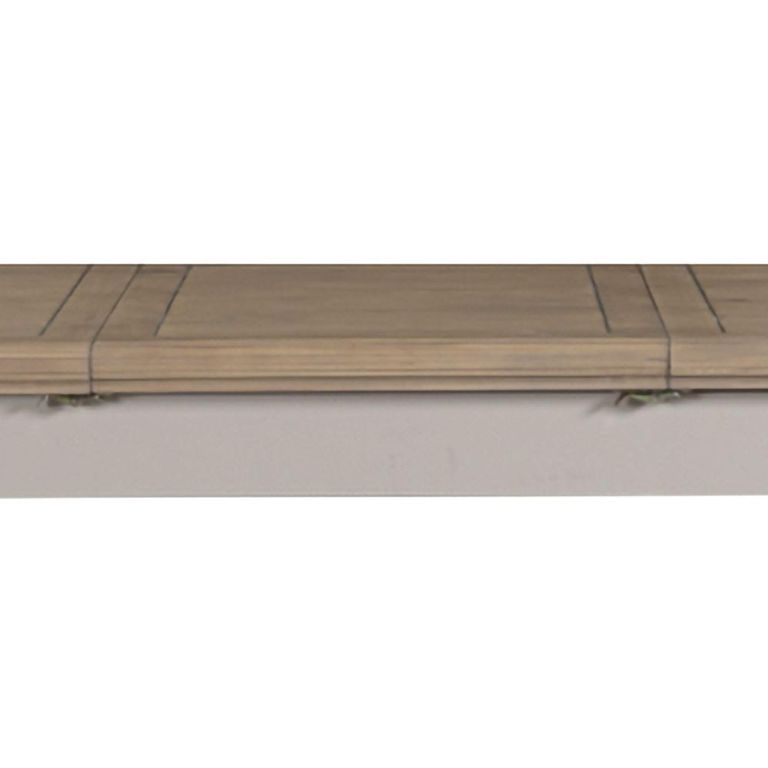 Chateau Extending Dining Table - 200cm-250cm - 8-10 Seater - Grey Painted - Pine