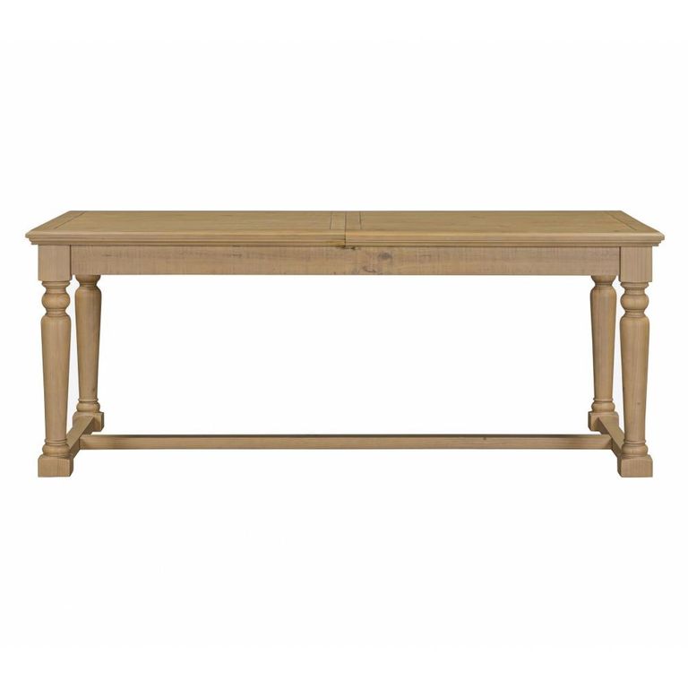 Chateau Extending Dining Table - 200cm-250cm - 8-10 Seater - Natural - Rustic Pine