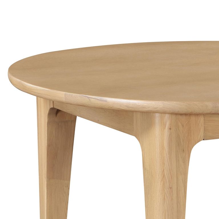 Cotswold Oak Dining Table - 110cm - 4 Seater - Round - Natural