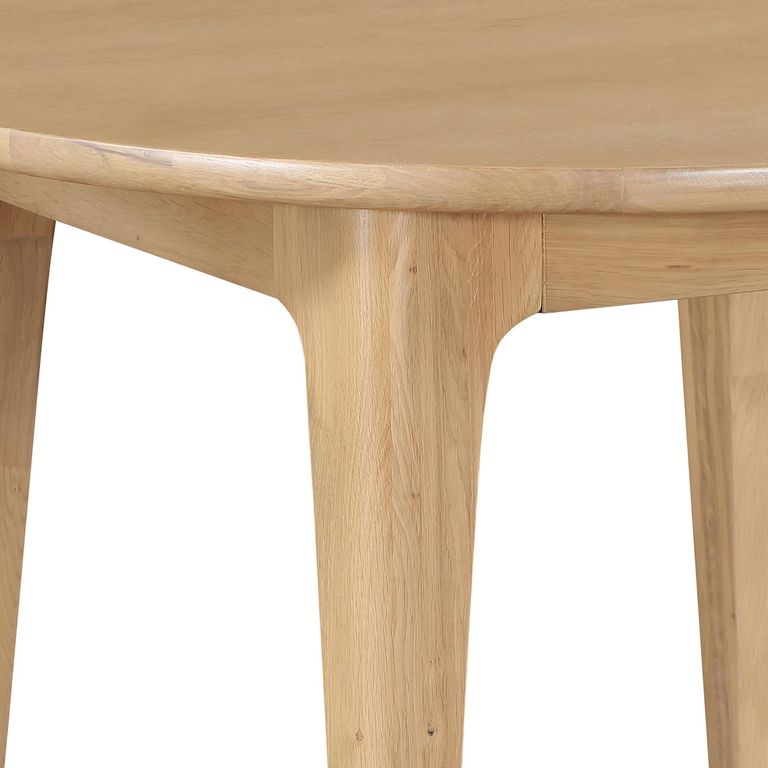 Cotswold Oak Dining Table - 110cm - 4 Seater - Round - Natural