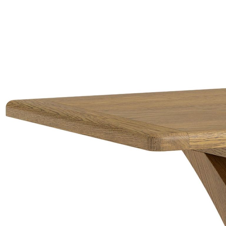 Dorchester Extending Dining Table - 200cm-250cm - 6-10 Seater - Cross Legs - Rustic Oak