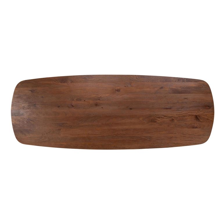 Baldwin Dining Table - 230cm - 10 Seater - Double Pedestal - Mango Wood