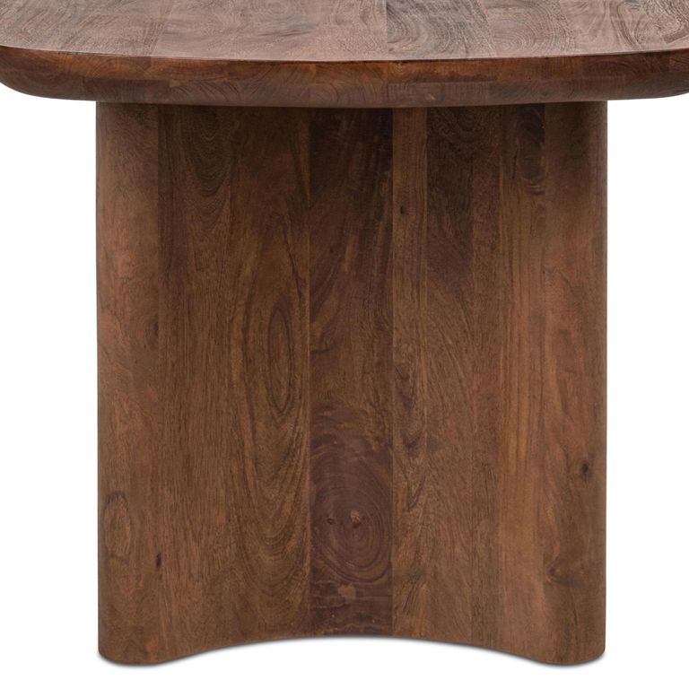 Baldwin Dining Table - 270cm - 10 Seater - Double Pedestal - Mango Wood