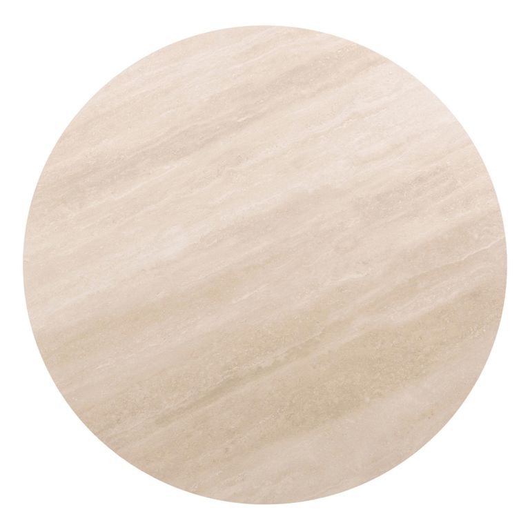 Ritz Dining Table - 120cm - 4 Seater - Round - Pedestal - Ceramic