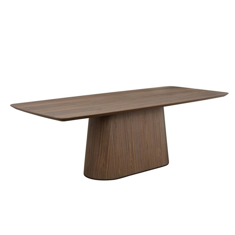 Windsor Dining Table - 190cm - 8 Seater - Pedestal - Walnut - Wood