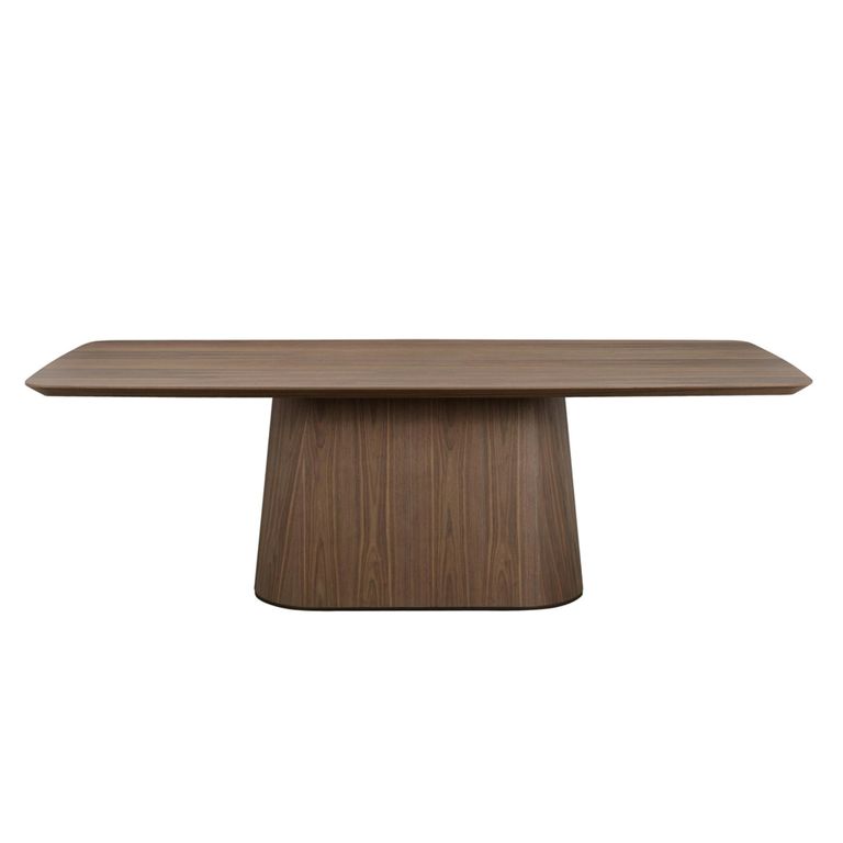 Windsor Dining Table - 230cm - 10 Seater - Pedestal - Walnut - Wood