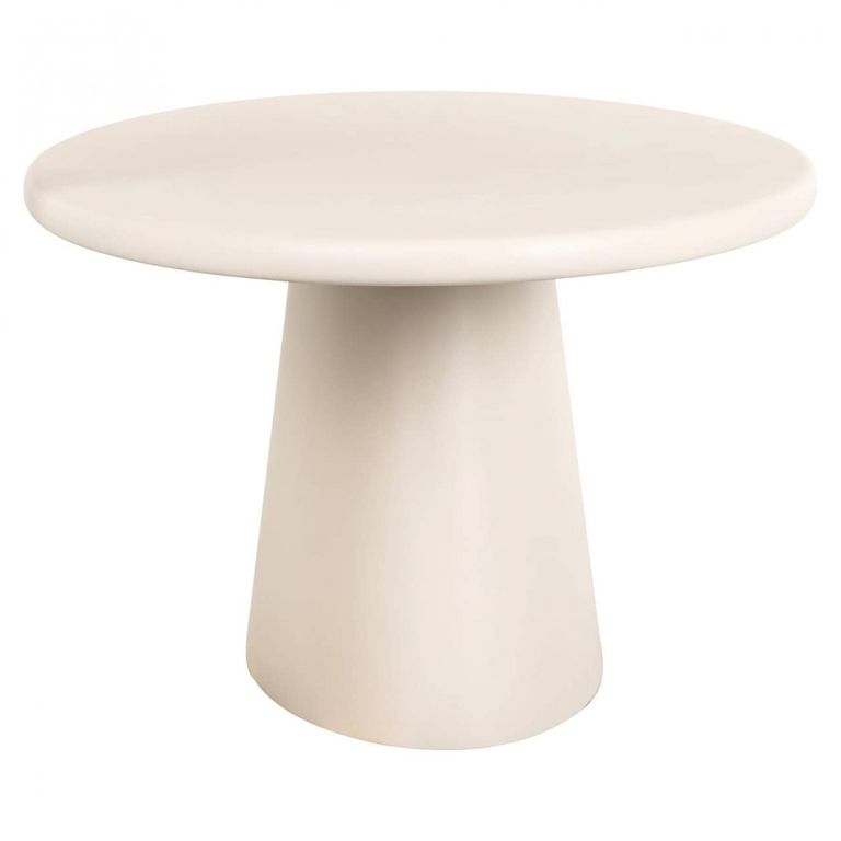 Clayton Lime Plaster 10 Seater Oval Pedestal Dining Table