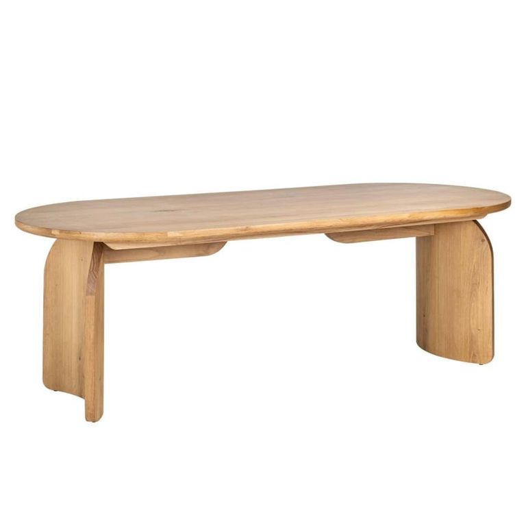 Fairmont Dining Table - 235cm - 10 Seater - Oval - Natural - Oak