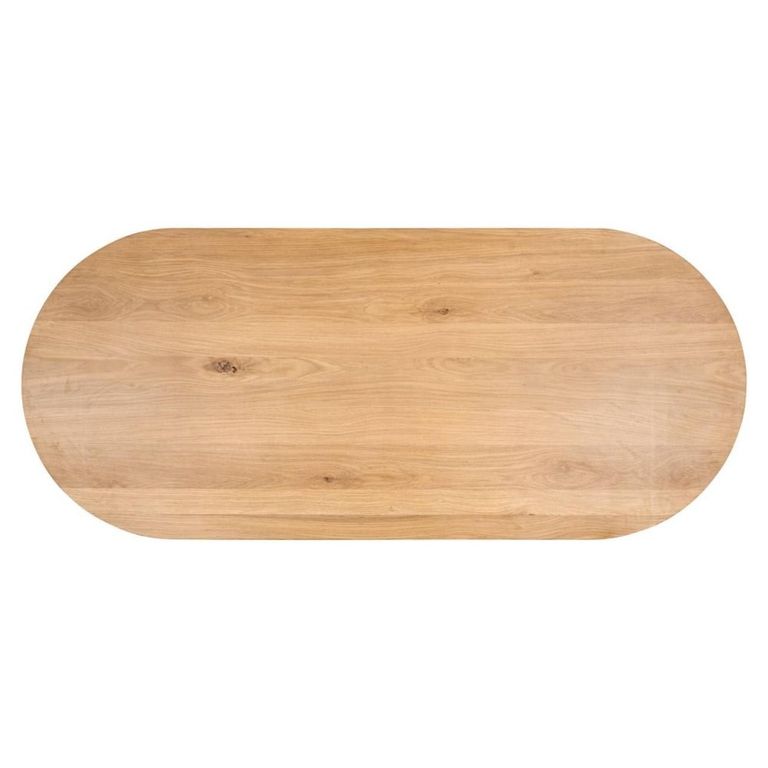 Fairmont Dining Table - 235cm - 10 Seater - Oval - Natural - Oak