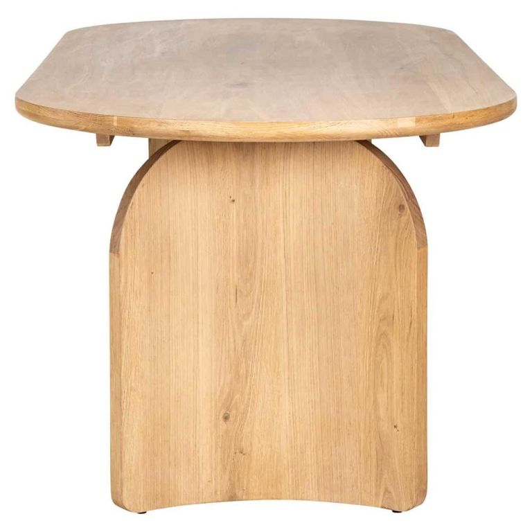 Fairmont Dining Table - 235cm - 10 Seater - Oval - Natural - Oak