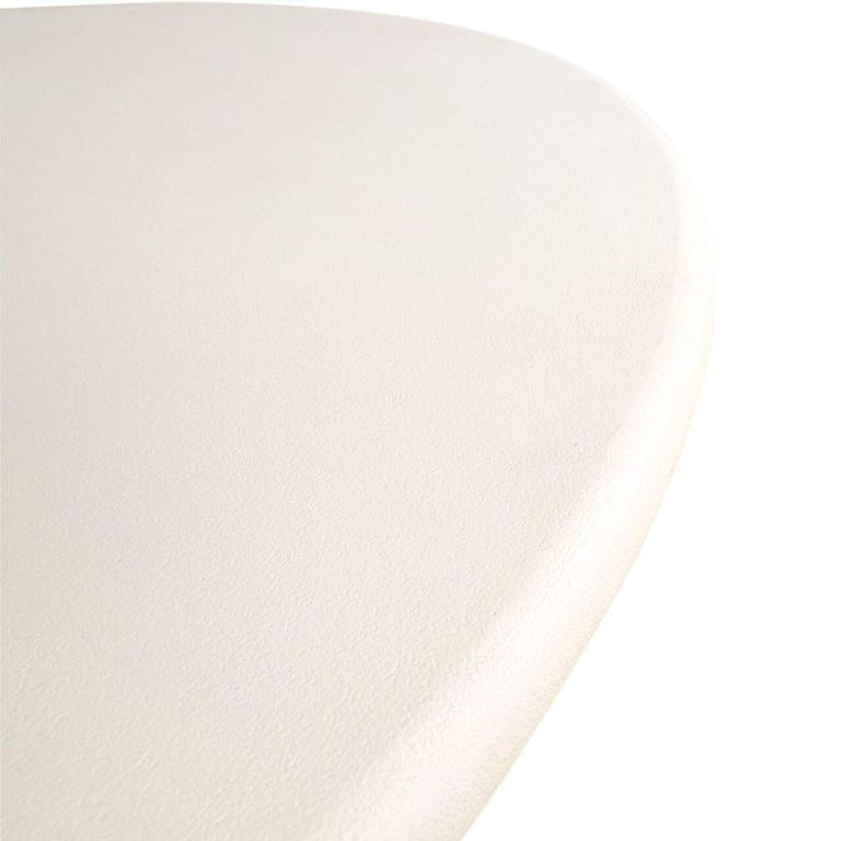 Winslow Dining Table - 135cm - 6 Seater - Round - White and Gold - Metal