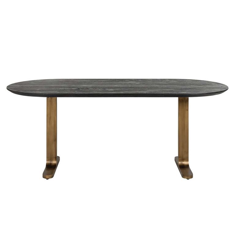 Revelin Mango Wood 8 Seater Oval Dining Table - 200cm