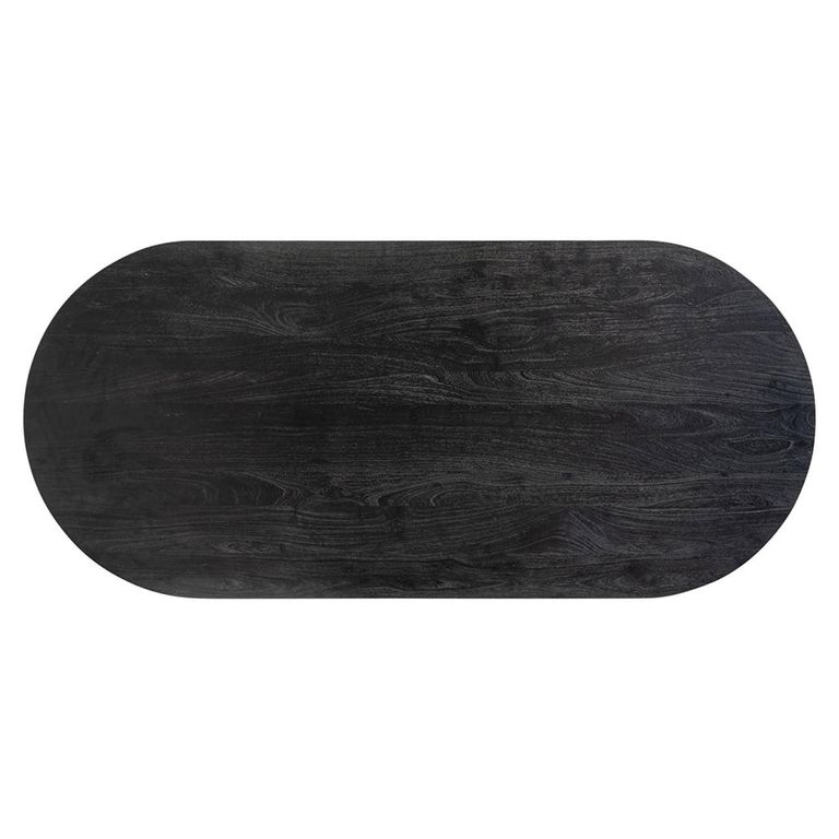 Revelin Mango Wood 8 Seater Oval Dining Table - 200cm