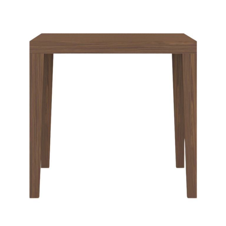Peony Dining Table - 80cm - 4 Seater - Square - Walnut - Wood