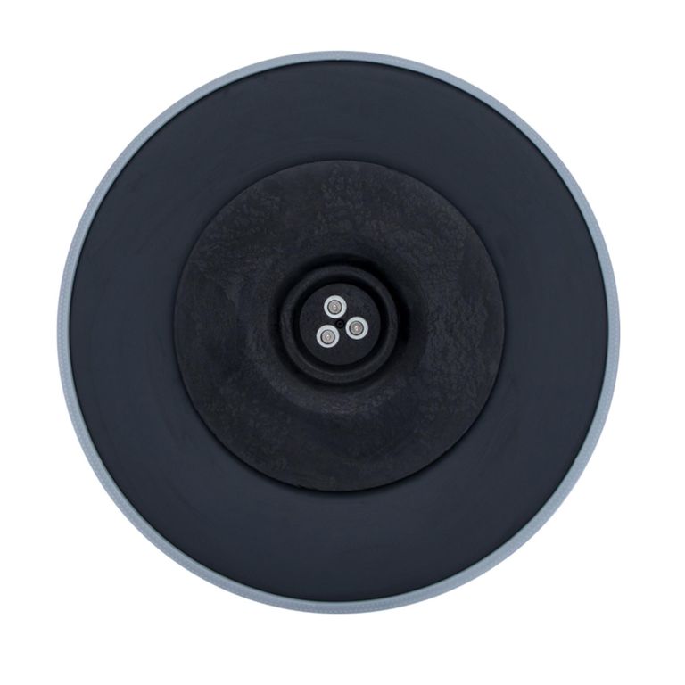 Celeste Dining Table - 90cm - 2 Seater - Round - Black - Wood and Metal