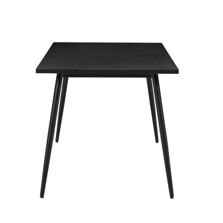 Horizon Dining Table - 140cm - 4 Seater - Black - Wood and Metal