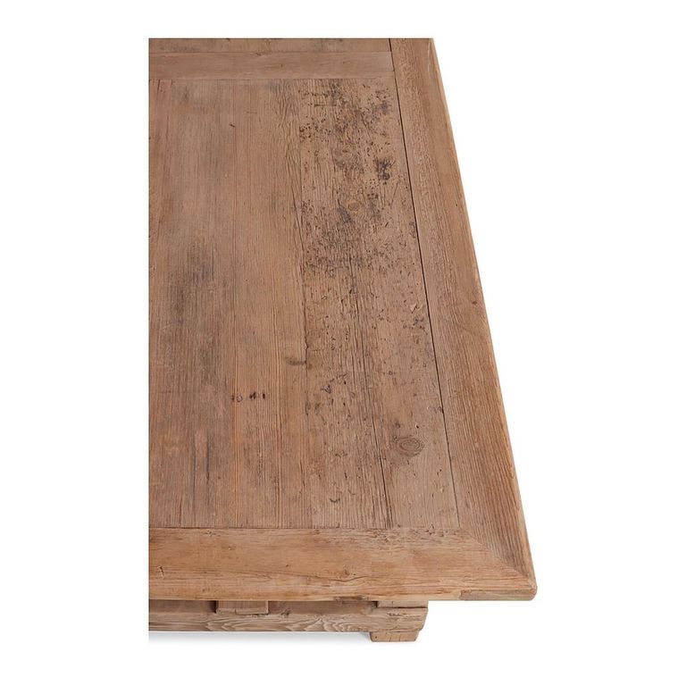 Carbon Refectory Dining Table - 300cm - 12 Seater - Natural - Pine Wood