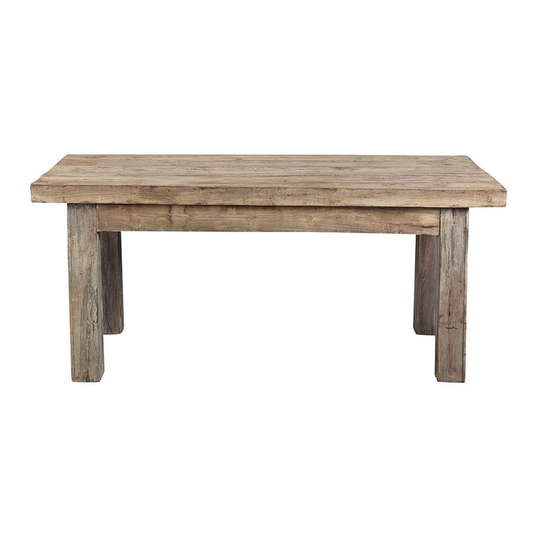 Massive Dining Table - 184cm - 8 Seater - Rustic Natural - Wooden