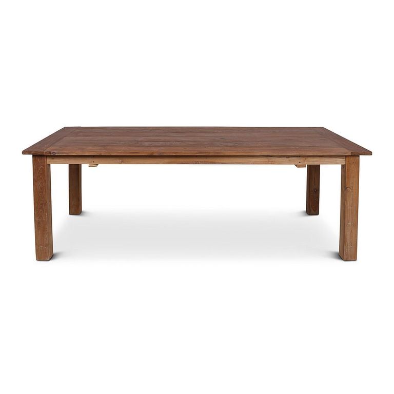 Floris Dining Table - 200cm - 8 Seater - Brown - Recycled Teak Wood