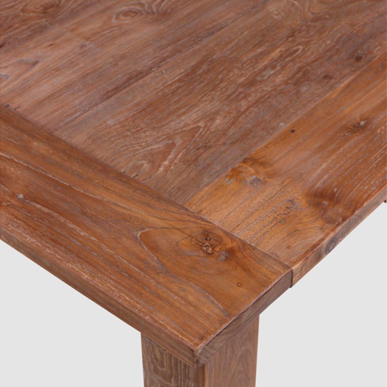 Floris Dining Table - 200cm - 8 Seater - Brown - Recycled Teak Wood