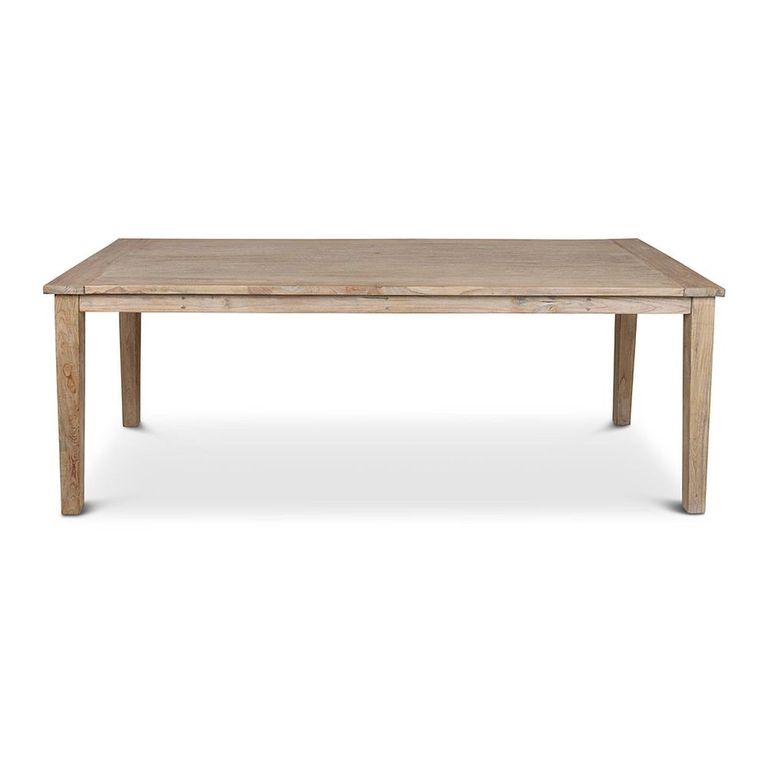 Hugo Dining Table - 180cm - 8 Seater - Natural - Teak Wood