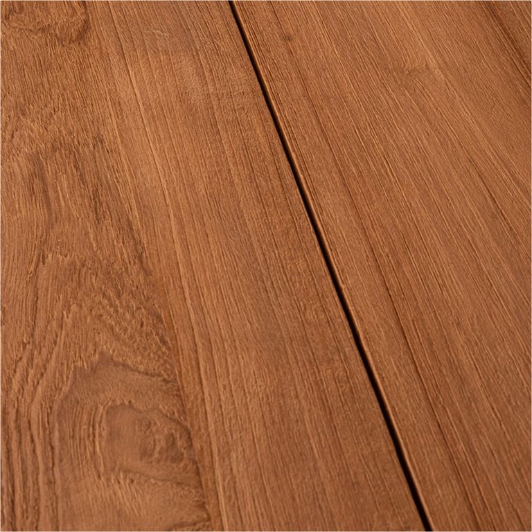 Outdoor Dining Table - 90cm - 2 Seater - Round - Pedestal - Natural - Teak Wood