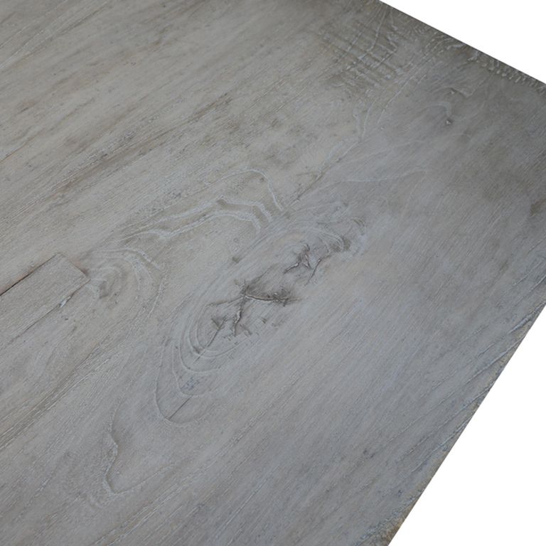 Peggy Trestle Dining Table - 220cm - 8 Seater - Natural - Solid Wood