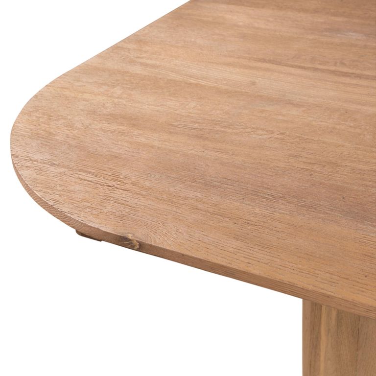 Cerchi Dining Table - 244cm - 10 Seater - Natural - Wooden