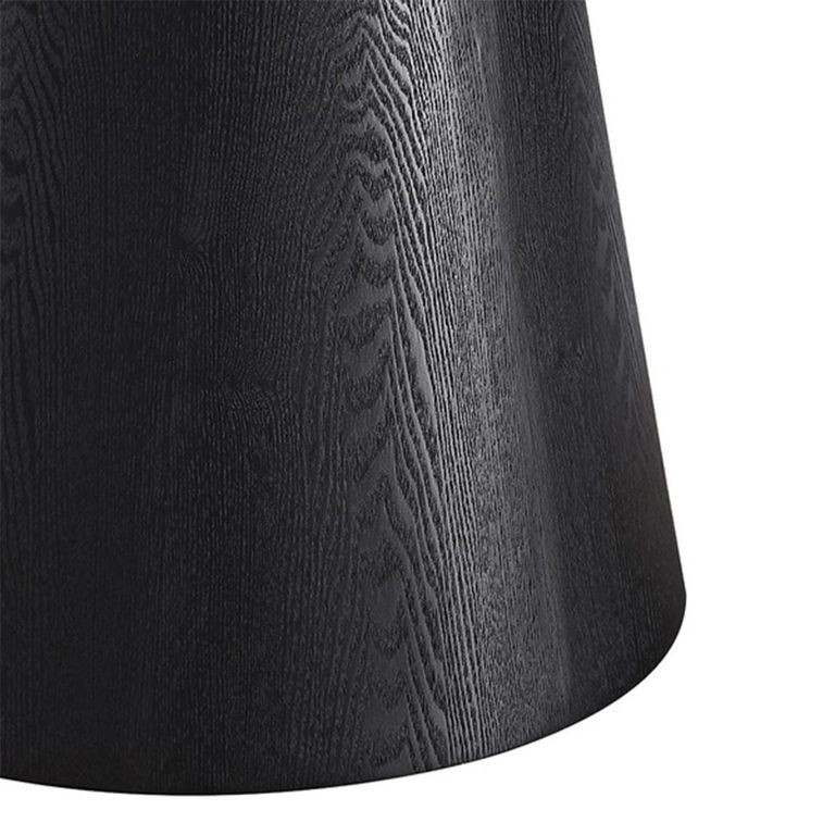 Calgary Dining Table - 110cm - 4 Seater - Round - Black