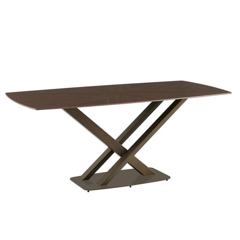 Solara Dining Table - 180cm - 6 Seater - Walnut