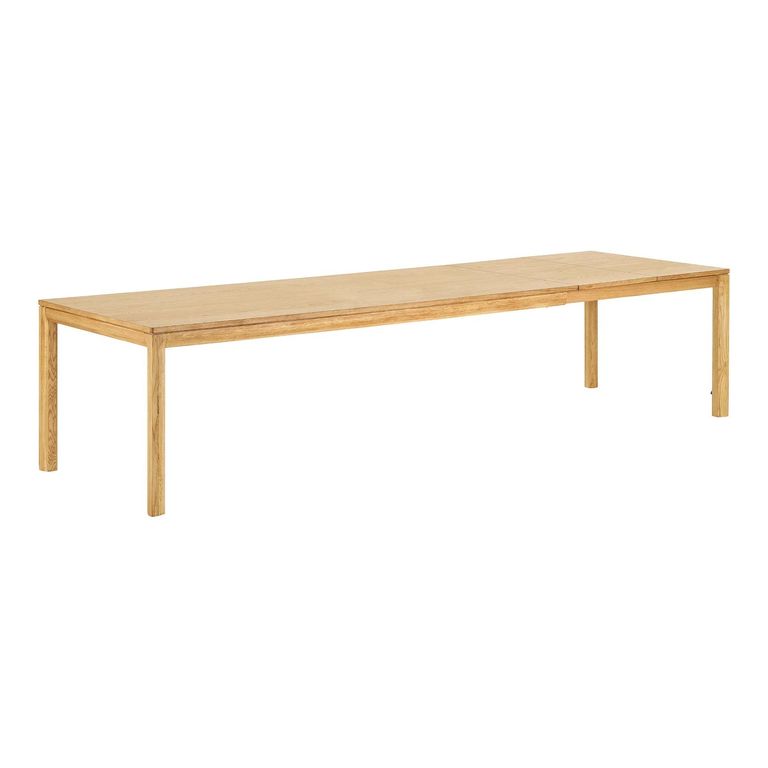 Bowen Oak Extending Dining Table - 220cm-320cm - 8-12 Seter - Natural