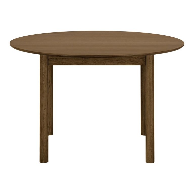 Bundaberg Oak Extending Dining Table - 120cm-220cm - 4-8 Seater - Round - Walnut