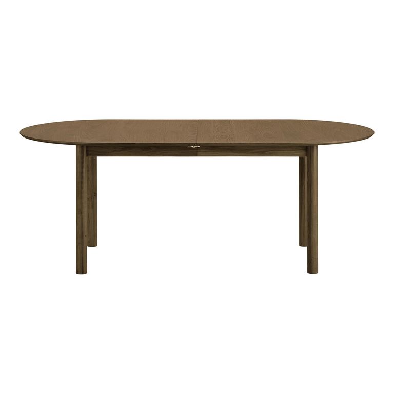 Bundaberg Oak Extending Dining Table - 200cm-300cm - 8-12 Seater - Oval - Walnut