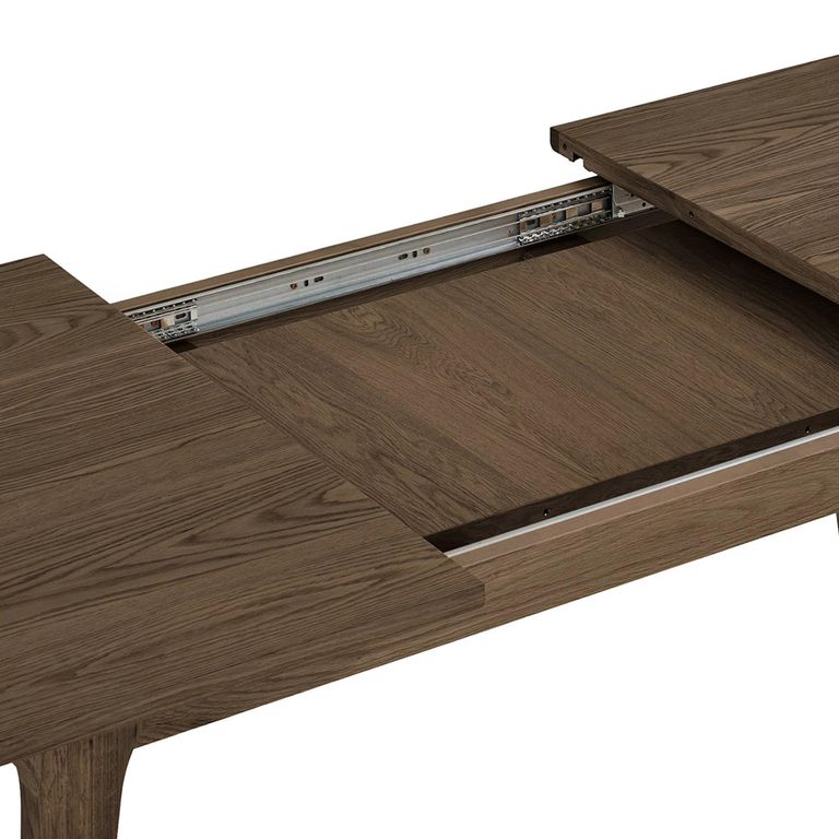 Darwin Extending Dining Table - 240cm-340cm - 8-12 Seater - Dark Brown