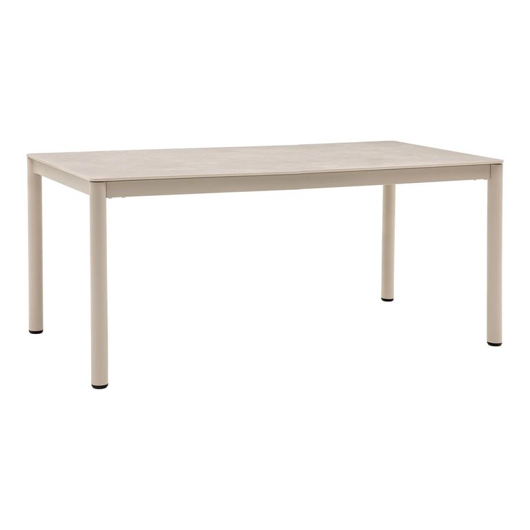 Alcudia Outdoor Dining Table - 200cm - 8 Seater - Sand - Ceramic and Aluminium