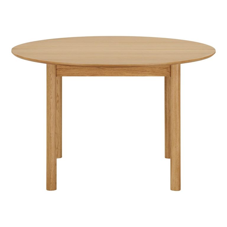 Bundaberg Oak Extending Dining Table - 120cm-220cm - 4-8 Seater - Round - Natural