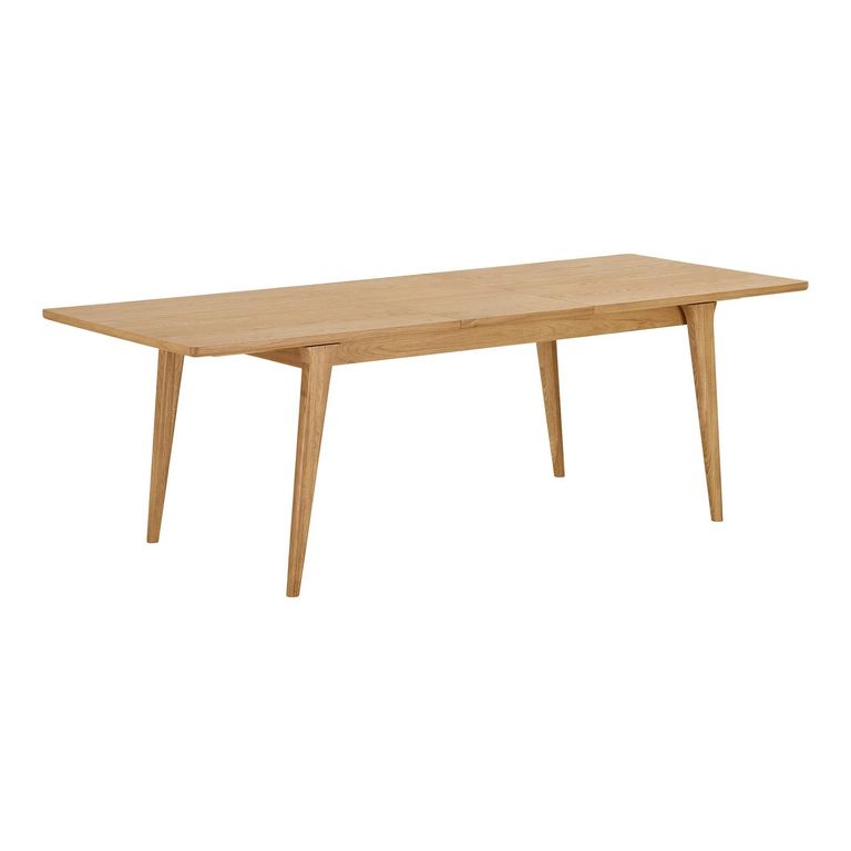 Darwin Oak Extending Dining Table - 180cm-230cm - 6-8 Seater - Natural