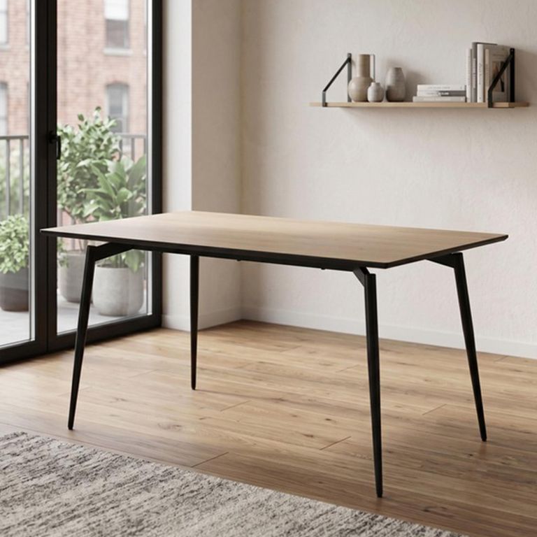 Infiniti Dining Table - 140cm - 4 Seater - Dune Oak