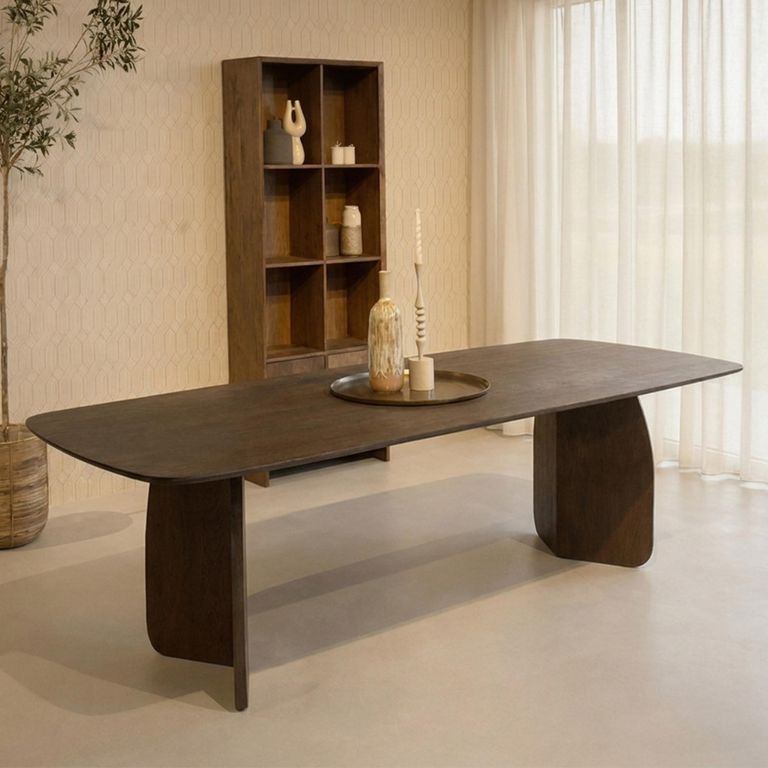 Trevor Dining Table - 280cm - 10 Seater - Malta - Mango Wood