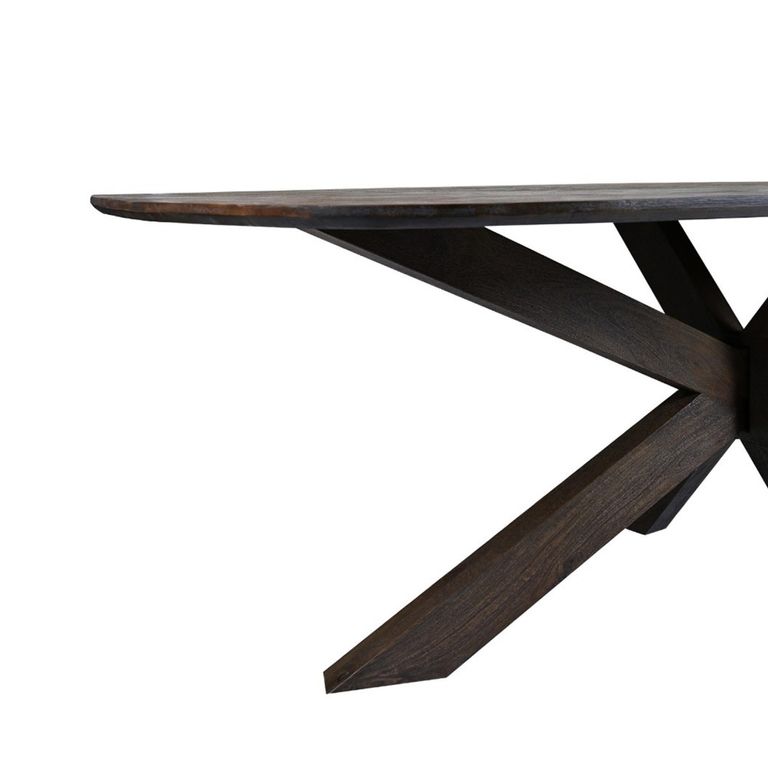 Lissabon Dining Table - 210cm - 8 Seater - Spider Legs -Malta - Mango Wood