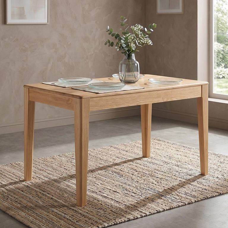 Dunmore Oak Dining Table - 160cm - 6 Seater
