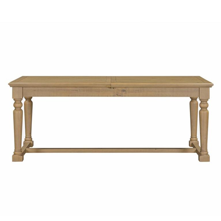 Chateau Extending Dining Table - 200cm-250cm - 8-10 Seater - Natural - Rustic Pine