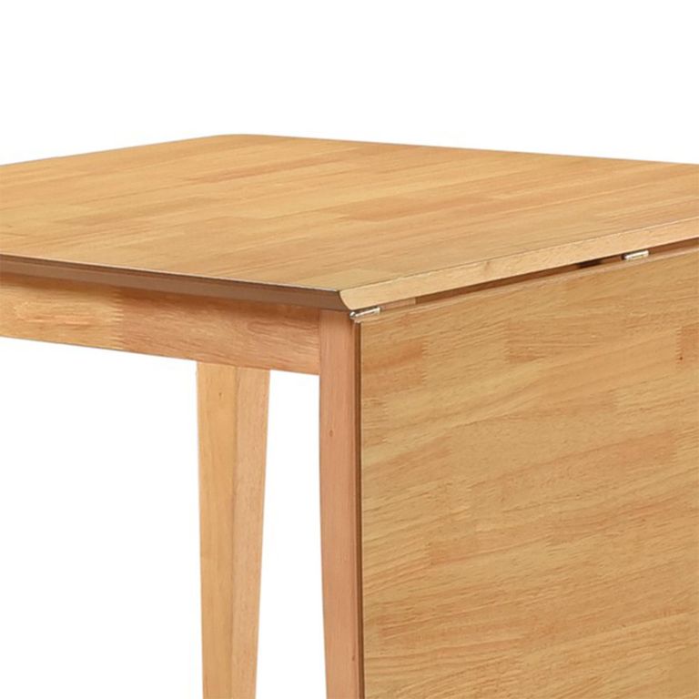 Seattle Drop Leaf Dining Table - 75cm-120cm - 2-4 Seater - Natural - Wood