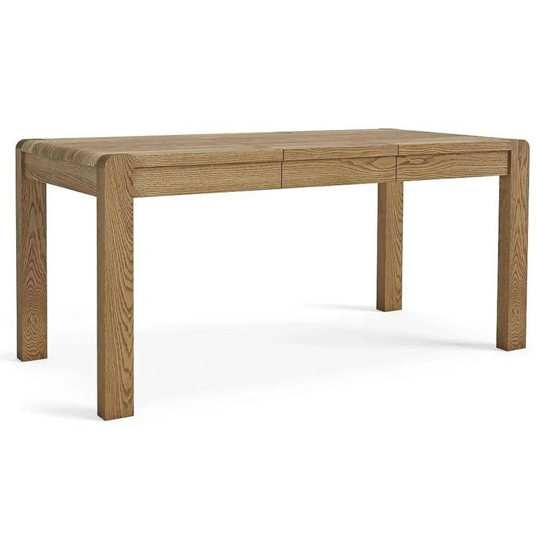 Clearance - Bergen Extending Dining Table - 2-6 Seater - 135cm-175cm - Oak - FSS17485