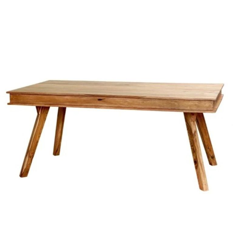 Jodhpur Dining Table - 115cm - 4 Seater - Natural - Solid Sheesham Wood