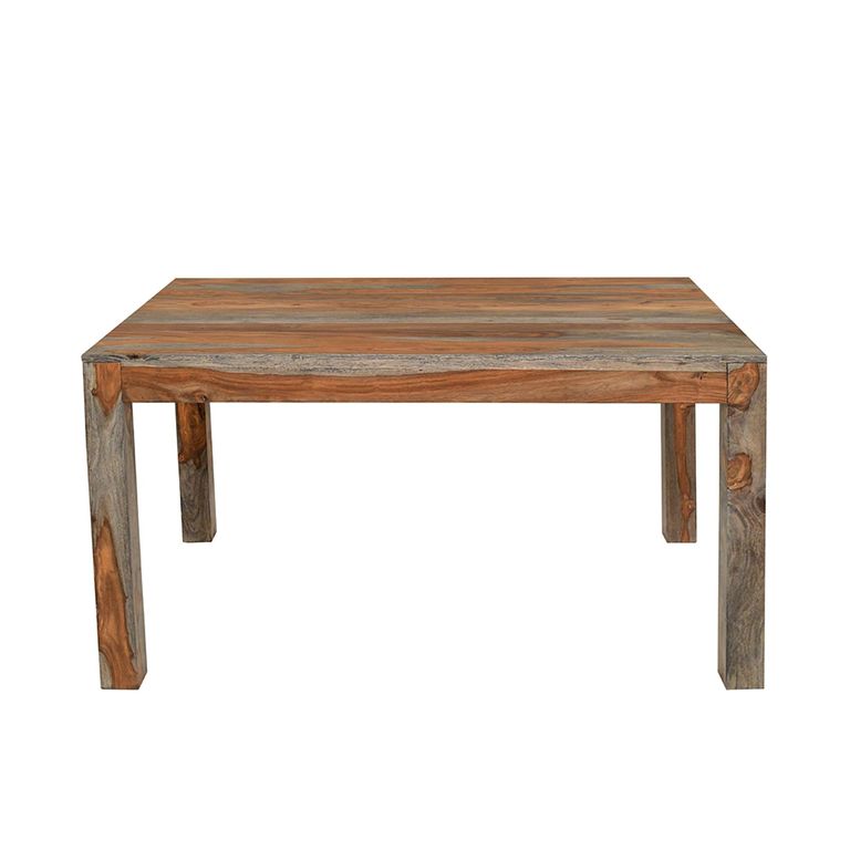 Cube Goa Petite Dining Table - 135cm - 4 Seater - Rustic Sheesham